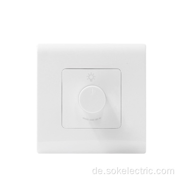 Klassische weiße elektrische Schalter 500W LED Dimmerschalter